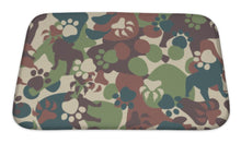 Load image into Gallery viewer, Bath Mat, Dog Camouflage Pattern