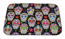 Load image into Gallery viewer, Bath Mat, Day Of The Dead Sugar Skull