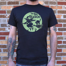 Load image into Gallery viewer, 'Tis The Season Witch Halloween T-Shirt (Mens)