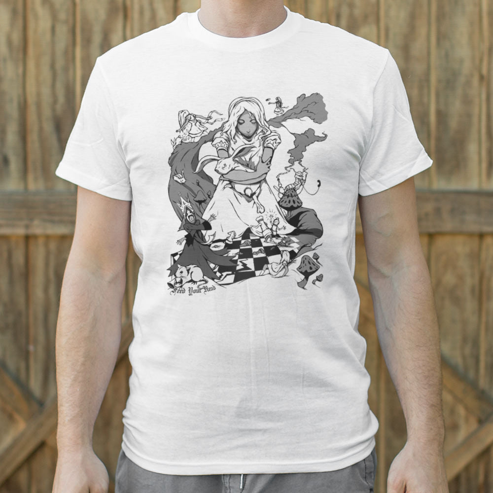 Alice In Wonderland T-Shirt (Mens)