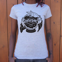 Load image into Gallery viewer, Crystal Ball Buffering T-Shirt (Ladies)