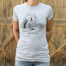 Load image into Gallery viewer, Caterpillar And Alice T-Shirt (Ladies)