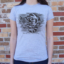 Load image into Gallery viewer, Cheshire Cat Madness T-Shirt (Ladies)