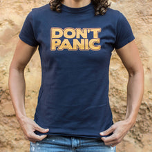 Load image into Gallery viewer, Don't Panic T-Shirt (Ladies)