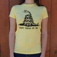 Load image into Gallery viewer, Don't Tread On Me T-Shirt (Ladies)