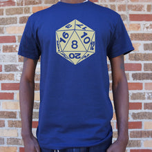Load image into Gallery viewer, 20-Sided Die T-Shirt (Mens)