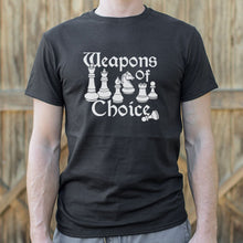Load image into Gallery viewer, Weapons Of Choice Chess T-Shirt (Mens)