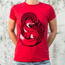 Load image into Gallery viewer, What Does The Fox Say T-Shirt (Ladies)